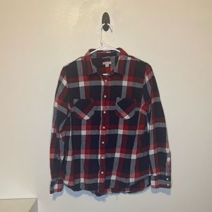 Light weight flannel. Red, white, and blue. Perfect for the 4th of July!